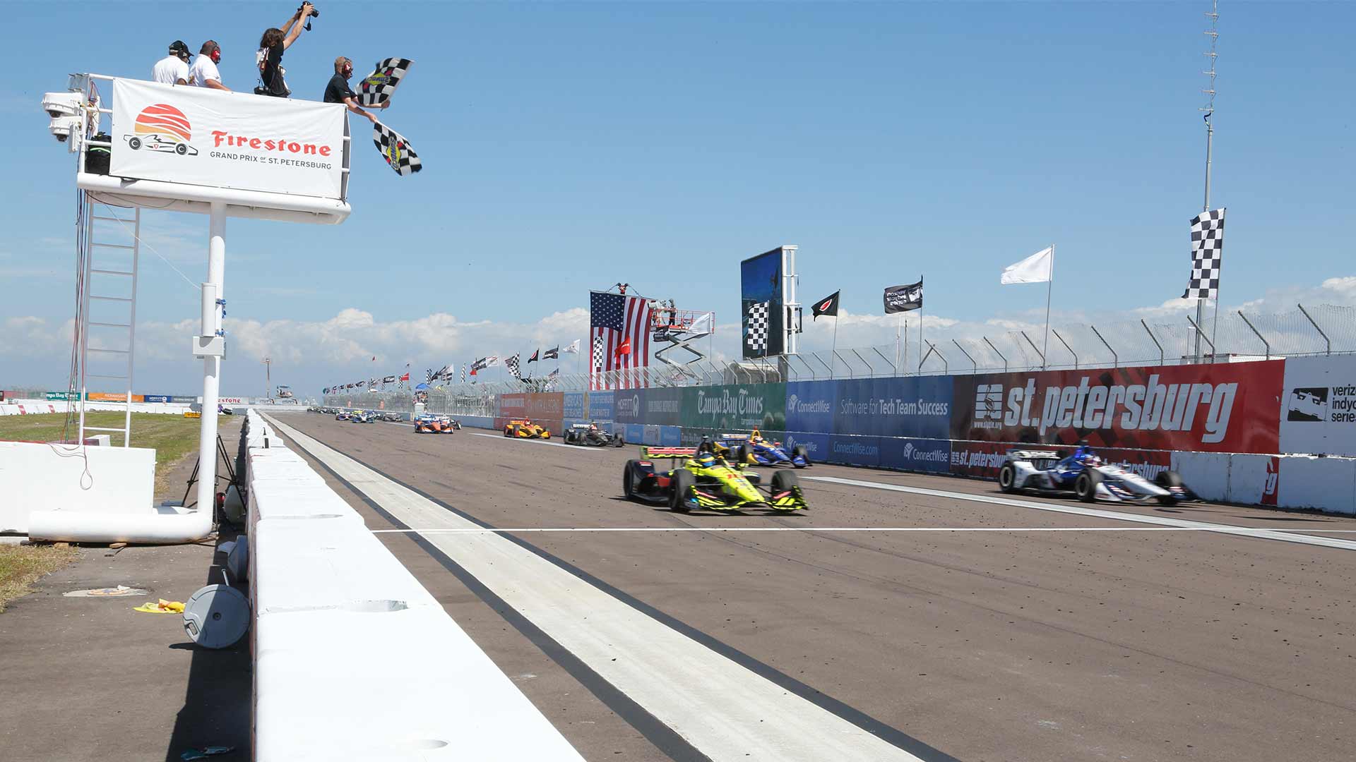 Sebastien Bourdais Takes the Checkered Flag at the 2018 Firestone Grand Prix of St. Petersburg